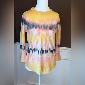 Magaschoni Women’s Tie-Dye Silk Blend Sweater Size XS NWT MSRP $238